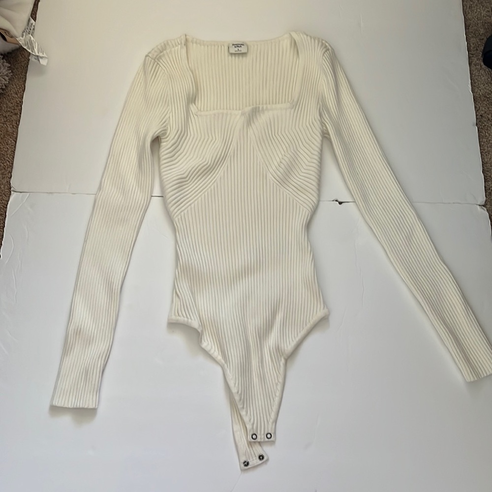 Abercrombie ribbed body suit